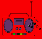 Dibujo Radio cassette 2 pintado por LJULV.967800000OT