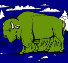 Dibujo Búfalo  pintado por jairito