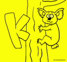 Dibujo Koala pintado por sofi