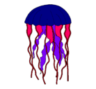 Dibujo Medusa pintado por RAÚL