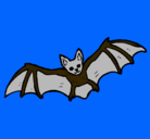 Dibujo Murciélago volando pintado por BEATRIZ