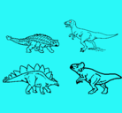 Dibujo Dinosaurios de tierra pintado por hazaelparra