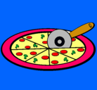 Dibujo Pizza pintado por nicolasmulier