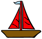 Dibujo Barco velero pintado por alexandrolara
