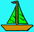 Dibujo Barco velero pintado por agustinv