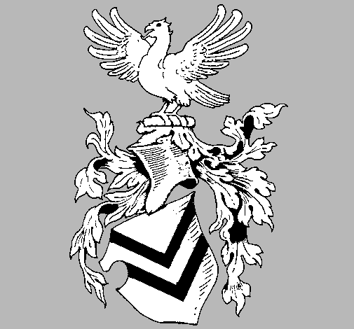 Escudo de armas y aguila 