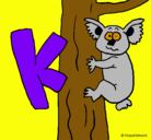 Dibujo Koala pintado por alex