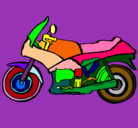 Dibujo Motocicleta pintado por lucask.
