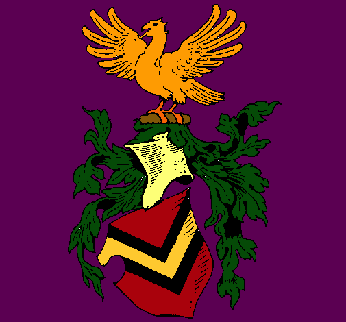 Escudo de armas y aguila 