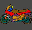 Dibujo Motocicleta pintado por JUAN
