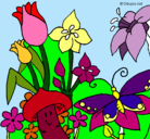 Dibujo Fauna y flora pintado por sina