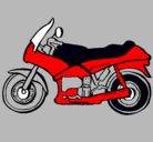 Dibujo Motocicleta pintado por luis