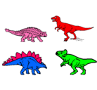 Dibujo Dinosaurios de tierra pintado por asdfgghjhjklp