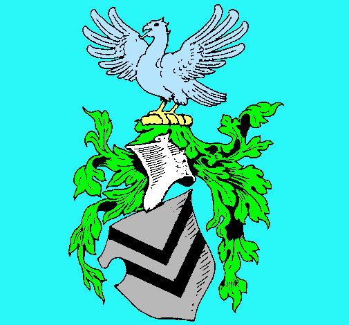 Escudo de armas y aguila 