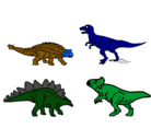 Dibujo Dinosaurios de tierra pintado por ARESYAEL