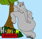 Dibujo Horton pintado por horton