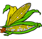 Dibujo Mazorca de maíz pintado por L.DANIEL