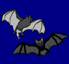 Dibujo Un par de murciélagos pintado por gaay