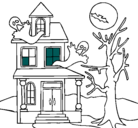 Dibujo Casa fantansma pintado por bbbb