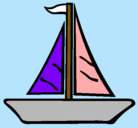 Dibujo Barco velero pintado por cristobal