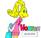 Dibujo Horton - Sally O'Maley pintado por karlayanet