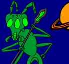 Dibujo Hormiga alienigena pintado por ELIAS
