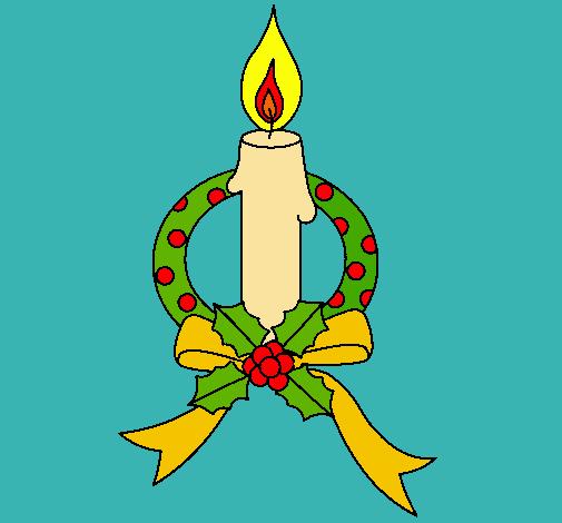 Vela de navidad III