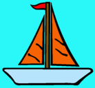 Dibujo Barco velero pintado por OCTAVI