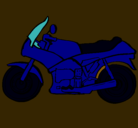Dibujo Motocicleta pintado por oliver