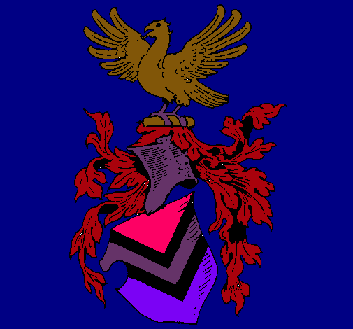 Escudo de armas y aguila 