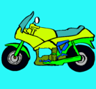 Dibujo Motocicleta pintado por AXEL