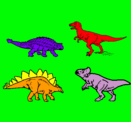 Dinosaurios de tierra