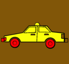 Dibujo Taxi pintado por hector