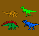 Dibujo Dinosaurios de tierra pintado por bellasara