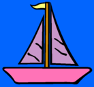 Dibujo Barco velero pintado por AbbyBueno