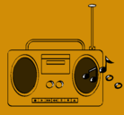 Dibujo Radio cassette 2 pintado por JesusManuel