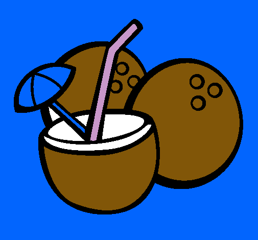 Cóctel de coco