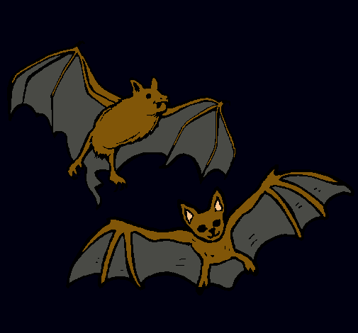 Un par de murciélagos