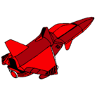 Dibujo Nave cohete pintado por huntermmo