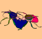 Dibujo Escarabajos pintado por ANAILA