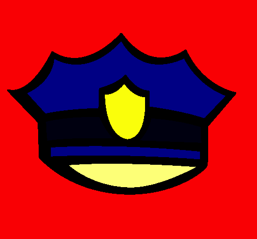 Gorra de policía