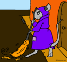Dibujo La ratita presumida 1 pintado por darwis