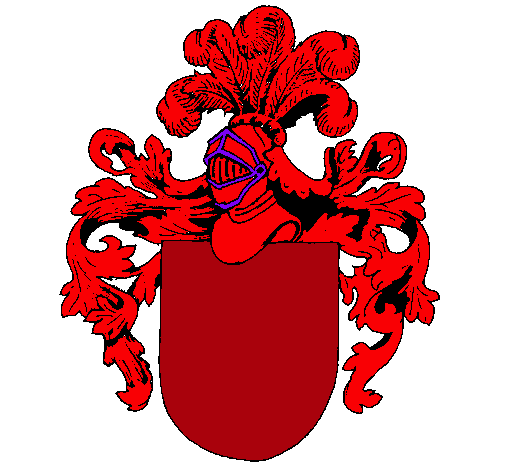 Escudo de armas y casco