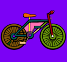 Dibujo Bicicleta pintado por CELIAg