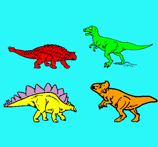 Dinosaurios de tierra