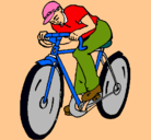 Dibujo Ciclismo pintado por lidon