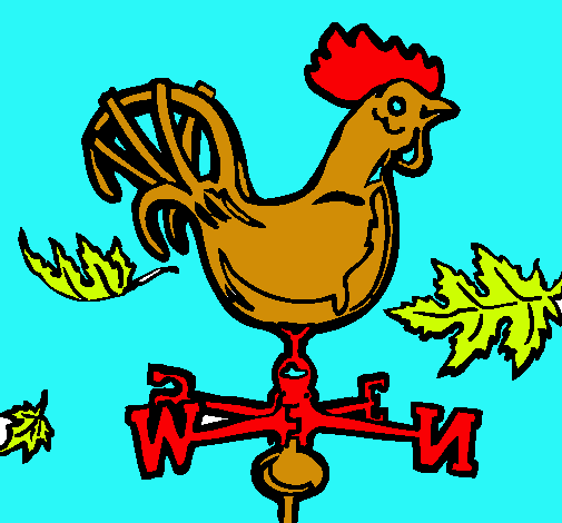 Veletas y gallo