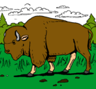 Dibujo Búfalo  pintado por juancarlos