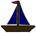 Dibujo Barco velero pintado por joseluis
