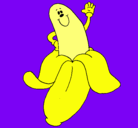 Dibujo Banana pintado por mer1th